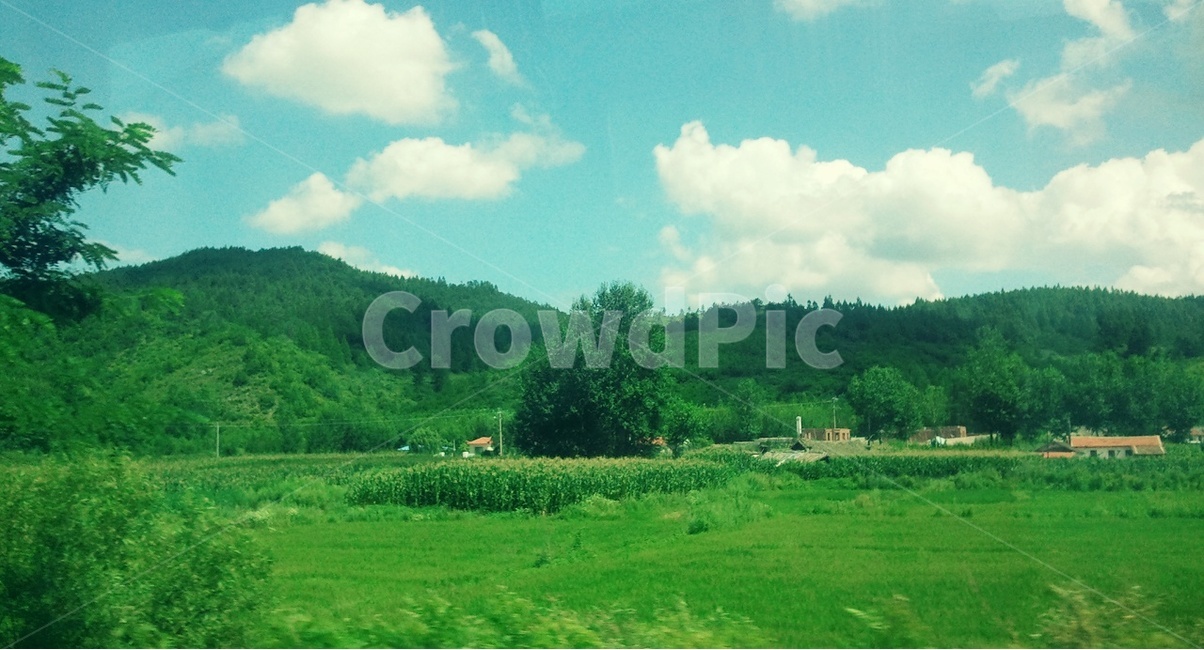 시골풍경,하늘,초록,창밖풍경,산,자연,풍경,nature,landscape,outdoors,옥외,grassland,목초지,field,들