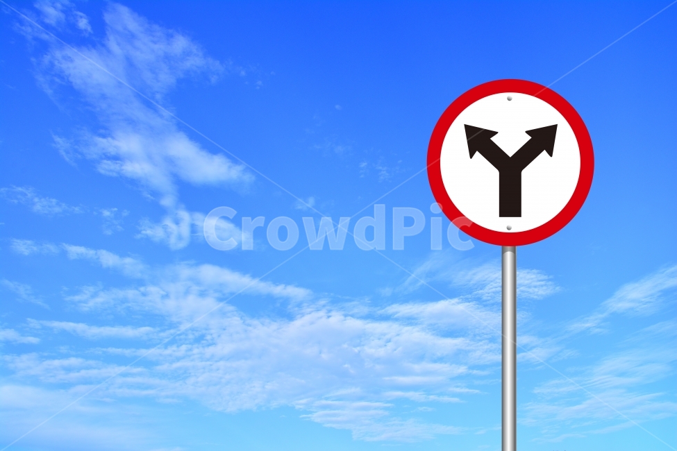 indicator,trading,symbol,my way,thought,arrow,sign,road sign,careful,life,securities,cloud,twoway,red,road,road not taken,path to take,direction,sky,my path,decision,life indicator,aroadign,start,investment,trafficsignage,milestone,crossroads,future,twowa