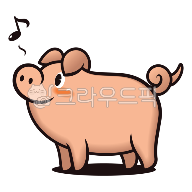 pork belly,Pig drawing,restaurant,restaurant character,Pig illustration,pig character,pork,pig