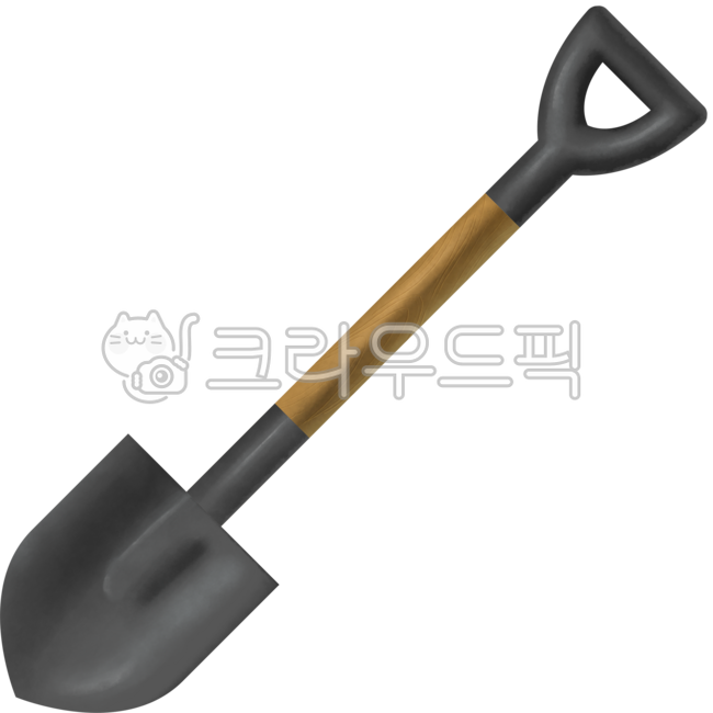 삽, 막삽, 정원, 농사, 야전삽, 사진,이미지,일러스트,캘리그라피 - 기입작가