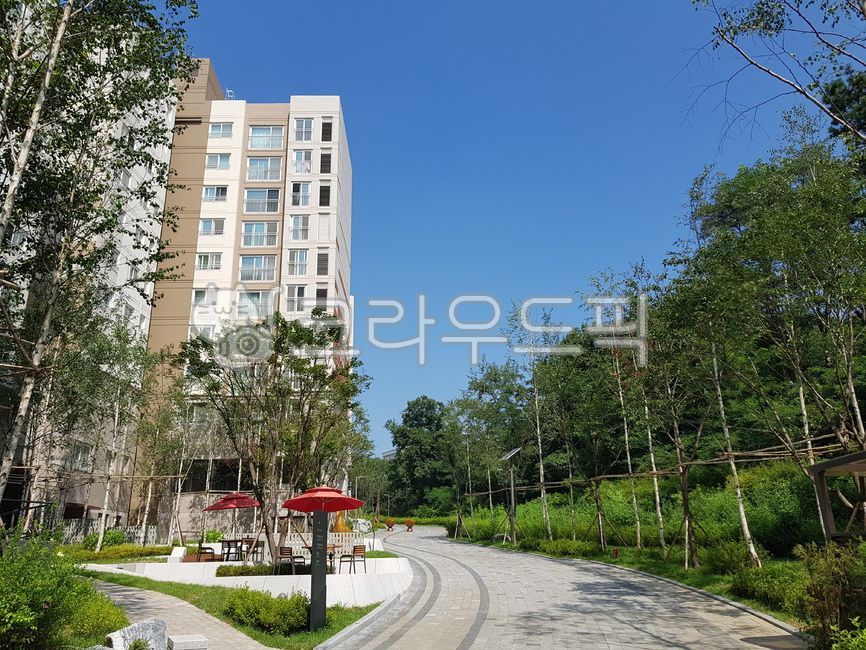 서울,아파트,오르막길,언덕길,산길,고덕숲아이파크