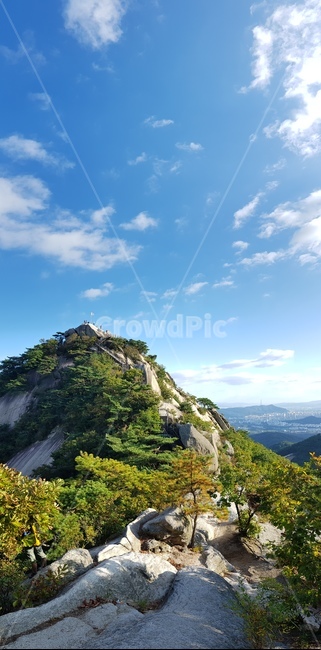 자연,정상,하늘,돌산,등산,한국자연풍경,한국자연경관,korea nature landscape