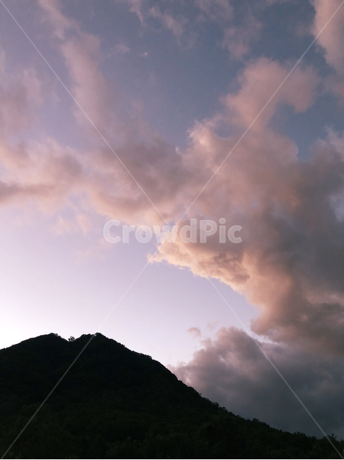 nature,자연,outdoors,옥외,weather,날씨,sky,하늘,cloud,구름,cumulus,적운,저녁