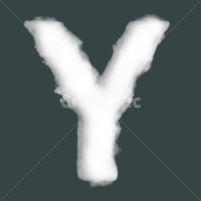 구름,타이포그래피,알파벳,영문,cloud,y,그래픽,일러스트레이션,graphic,illustration