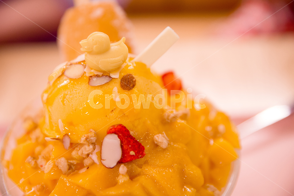 망고,빙수,노란,금색,iceflakeswithsyrup,얼음,디저트,간식,과일,달콤,아이스크림,dessert,cream,food,디저트,간식,후식,dessert,snack