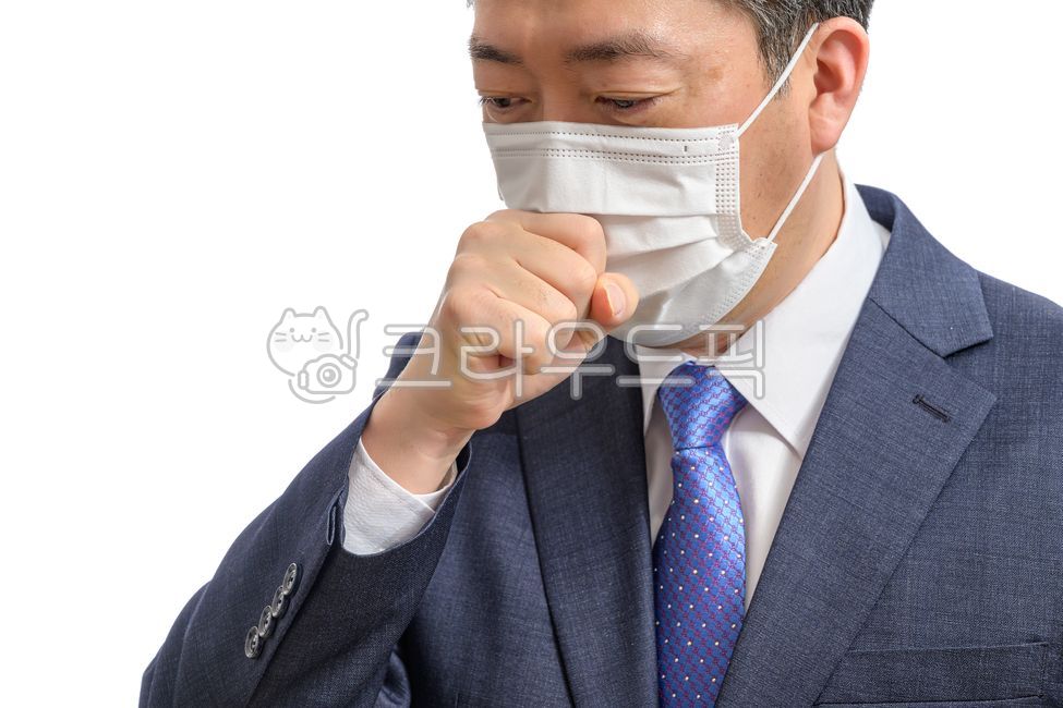 Nukki,Postcorona era,concept,Post COVID19,cough,operator,one person,gesture,healthcare,professional,bust,man,Precautions,sneeze,prevention,mask,health mask,expression,business,Medical treatment,health,Corona era,middle aged,portrait,flu,covid19,senior,fac