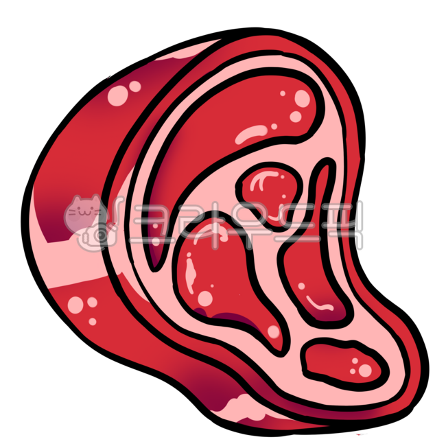 고기,슬라이스고기,만화고기,정육고기,고기그림,고기조각,음식일러스트,단면고기,소고기,음식,구이,돼지고기