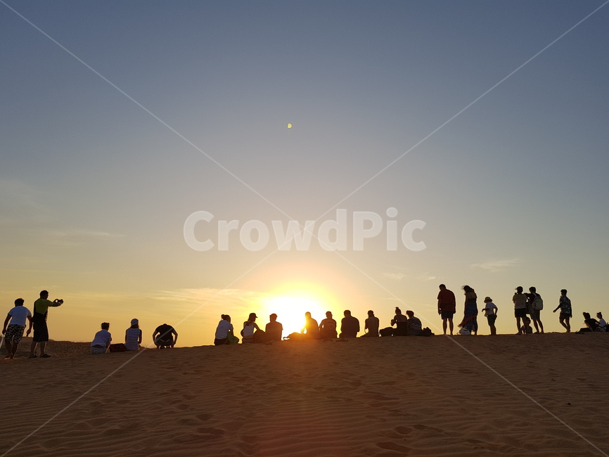 일몰,사막,모래,sunset,desert,sand,베트남,무이네,vietnam,muine,노을,자연,풍경,nature,landscape,사람들,대중,군중,other people,crowd,outdoors,옥외