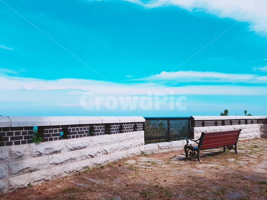 벤치,야외,시설물,쉼터,휴식처,펜스,bench,벽