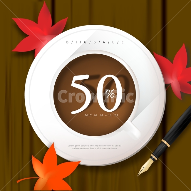 커피,만년필,단풍잎,잎,팝업,가을,쇼핑,할인,행사,이벤트,가을,계절,fall,autumn,season,축제,행사,festival,carnival,event,쇼핑,shopping,그래픽,일러스트레이션,graphic,illustration