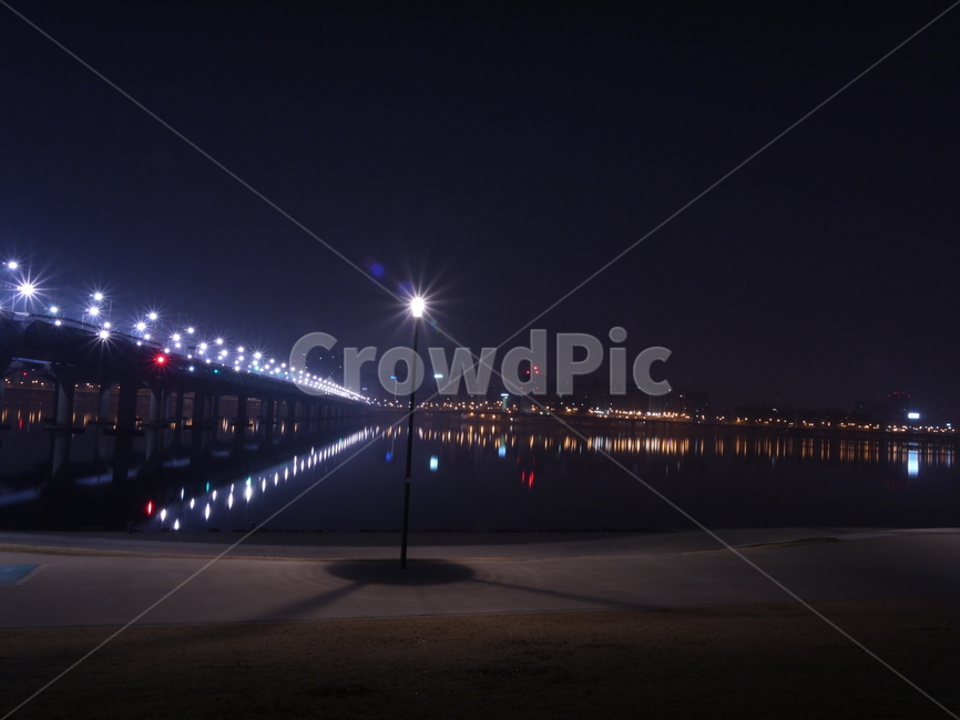 가로등,야경,한강대교,여의도,풍경,밤풍경,야경,밤,풍경,nightscape,night,landscape,한국도시풍경,한국도시경관,korea cityscape