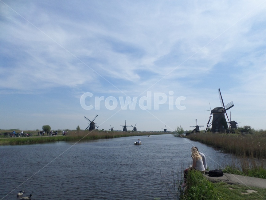 네덜란드,풍차,windmill,netherlands,dutch,강,river