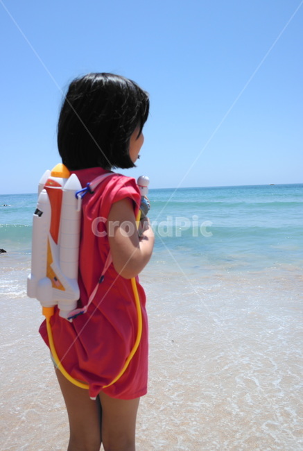 물총,제주바다,어린이,여름,하늘,바다,제주도,제주,여름휴가,그때그시절,아이,놀이,물총싸움,가족여행,휴가