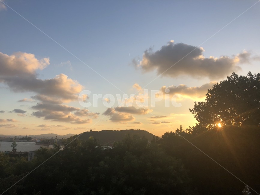 해질녘,노을,sunset,구름,하늘,sky,cloud,나무