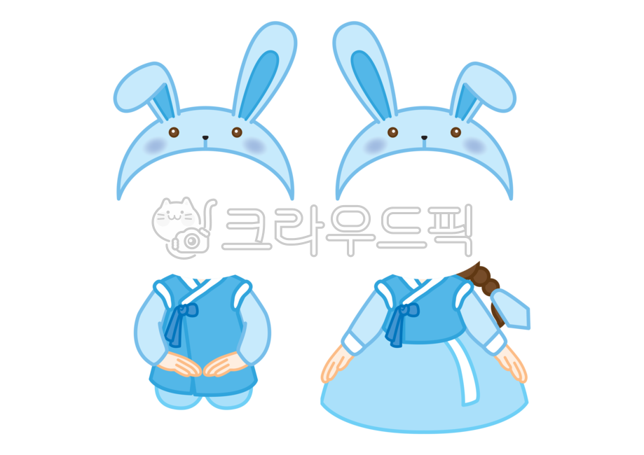 Chuseok characters,rabbit hat,Lunar New Year characters,greeting,kid,holiday,Thanksgiving,Hanbok illustration,New Years Day Illustration,year of gyemyo,rabbit mask,Childrens Hanbok,rabbit,rabbit illustration,new ship,new year,mask,Hancomplex,Day care Cent
