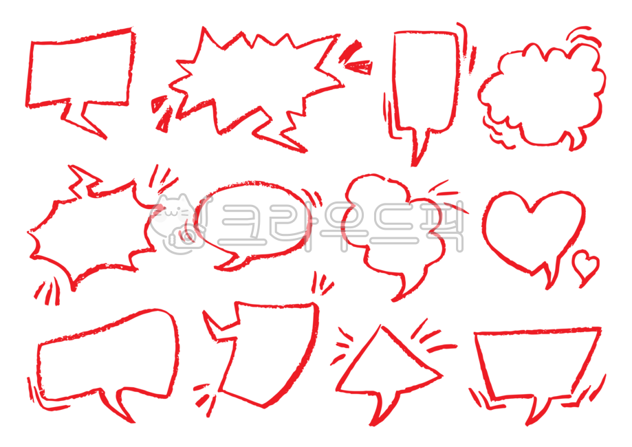 말풍선,손그림,만화,낙서,강조,드로잉,일러스트,학교,회사,공부,필기,비즈니스,강의,강좌,교육,발표,인포그래픽,디자인소스,ppt,파워포인트,편집소스,그래픽,일러스트레이션,다꾸,다이어리꾸미기,스티커,색연필,빨간색연필,빨간펜,빨강,누끼,png