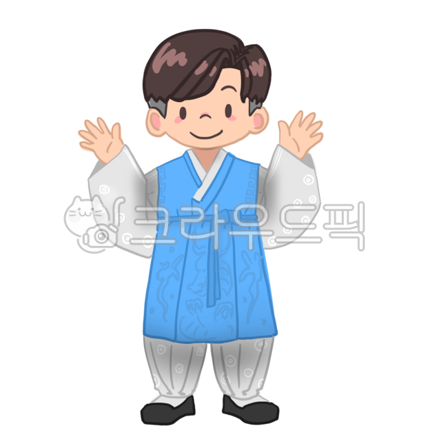 설날png,신년인사,새해인사,한복png,한복남아