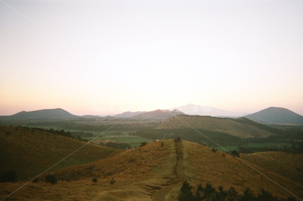 오름,제주,제주도,산,언덕,노을,outdoors,옥외,자연,nature,field,들