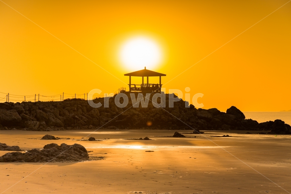 백바위해변,일몰,석양,자연,풍경,바닷가,정자,자연,풍경,nature,landscape,한국자연풍경,한국자연경관,korea nature landscape,해변,바다,beach,sea,outdoors,옥외
