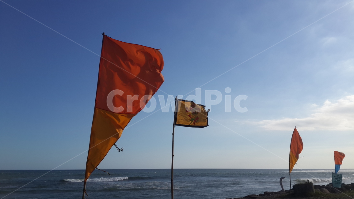 인도네시아,발리,bluesky,파란하늘,하늘,indonesia,bali,sea,바다,해변,beach,깃발,flag,flags,symbol,상징