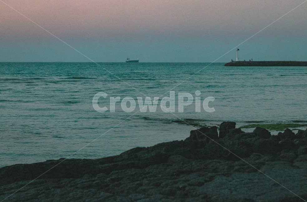 바다,저녁,하늘,해변,녹색,바위,제주도,자연,풍경,nature,landscape,등대,lighthouse,감성,sensible,feeling,색깔,색상,색채,색감,color sense,color sensitivity,feeling of color