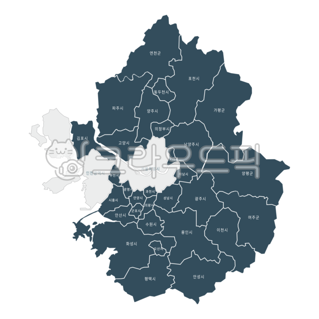 경기도,경기도지도,경기도맵,경기도행정구역,행정구역,경기,경기지도,지도일러스트,map,도표,ppt,차트