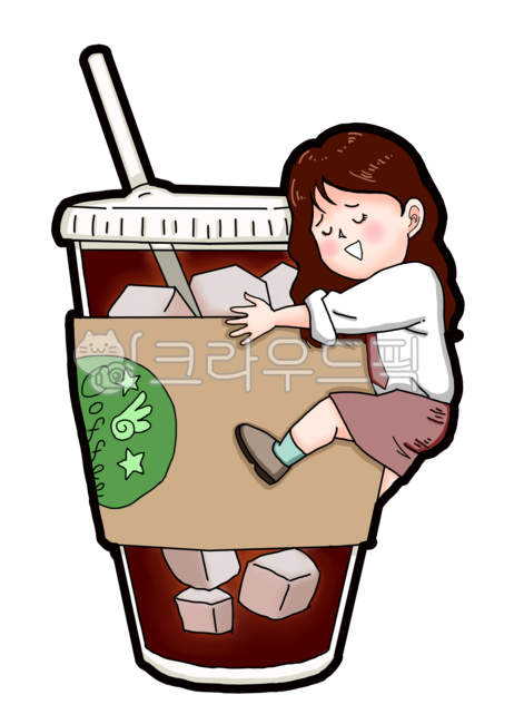 커피,아이스커피,직장인,빨대,카페인,coffee