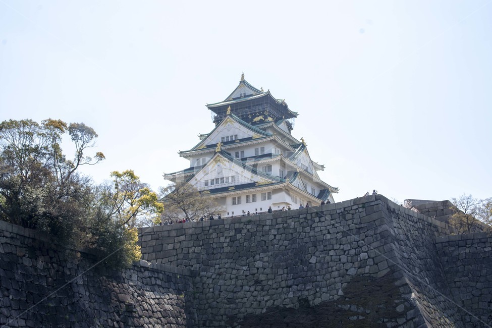해자,해자외성,물,벽,오사카성,건축물,castle,성,building,건물,architecture
