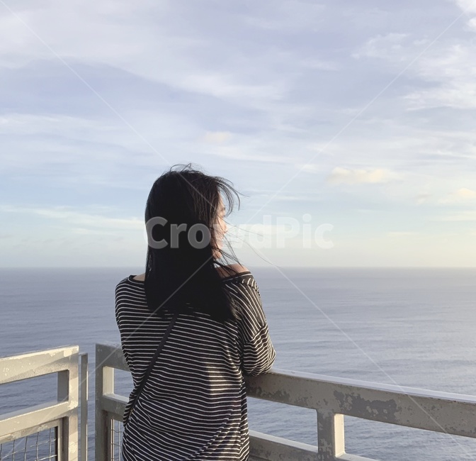 괌,사랑의절벽,바다,하늘,guam,twolover’spoint,sky,사람,인물,인간,human,person,여성,여자,woman,female,lady,여행,휴가,traveling,vacation,trip