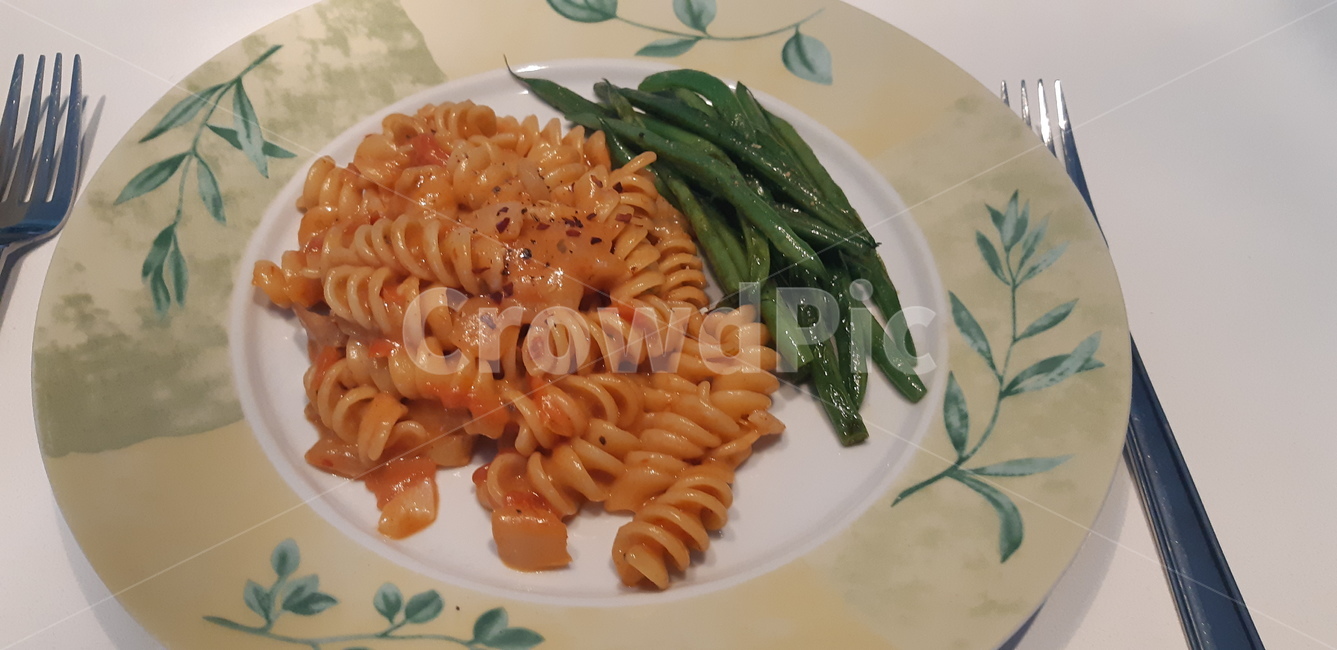 집밥,파스타,토마토파스타,그린빈,음식,요리,food,pasta