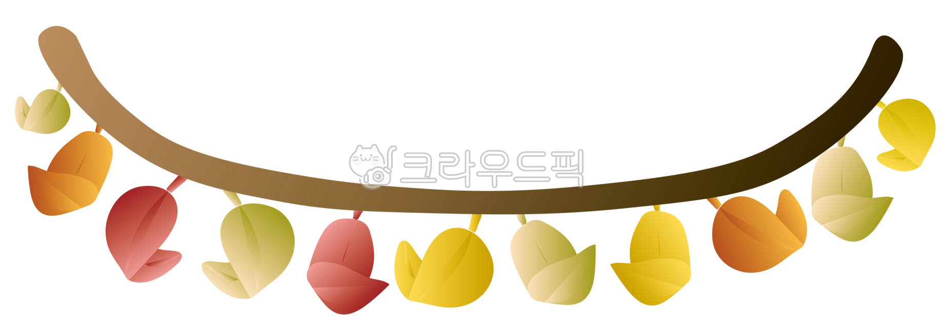 가랜드,낙엽,가을,소품,장식,식물,잎,나뭇잎,노랑,빨강,주황,벽장식