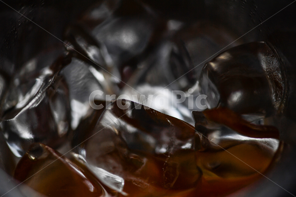 thirst,ice cube,coffee,coolness,ice,Americano,summer,iced coffee