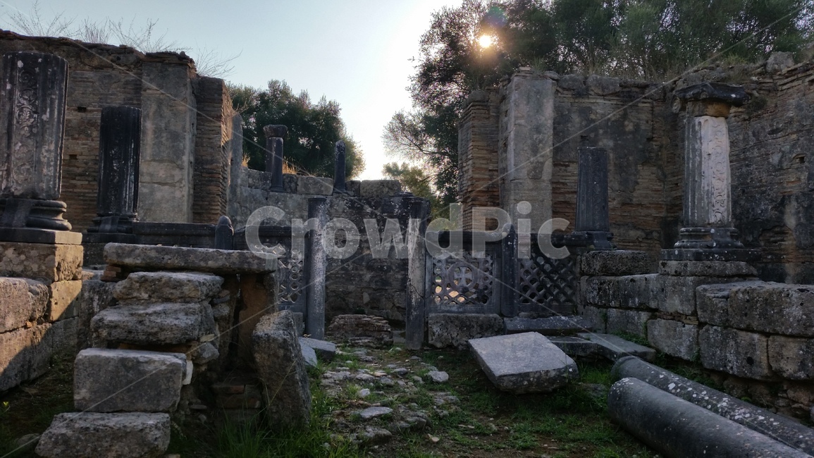 유적지,유물,그리스,아침,greece,유럽