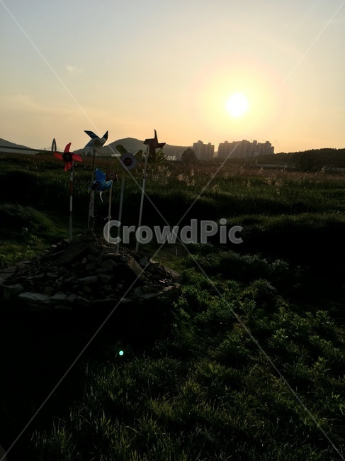 flare,플레어,light,빛,하중도,대구,daegu,노을,sunset,평화,peace,calm,quiteness,바람개비,windmill,pinwheel