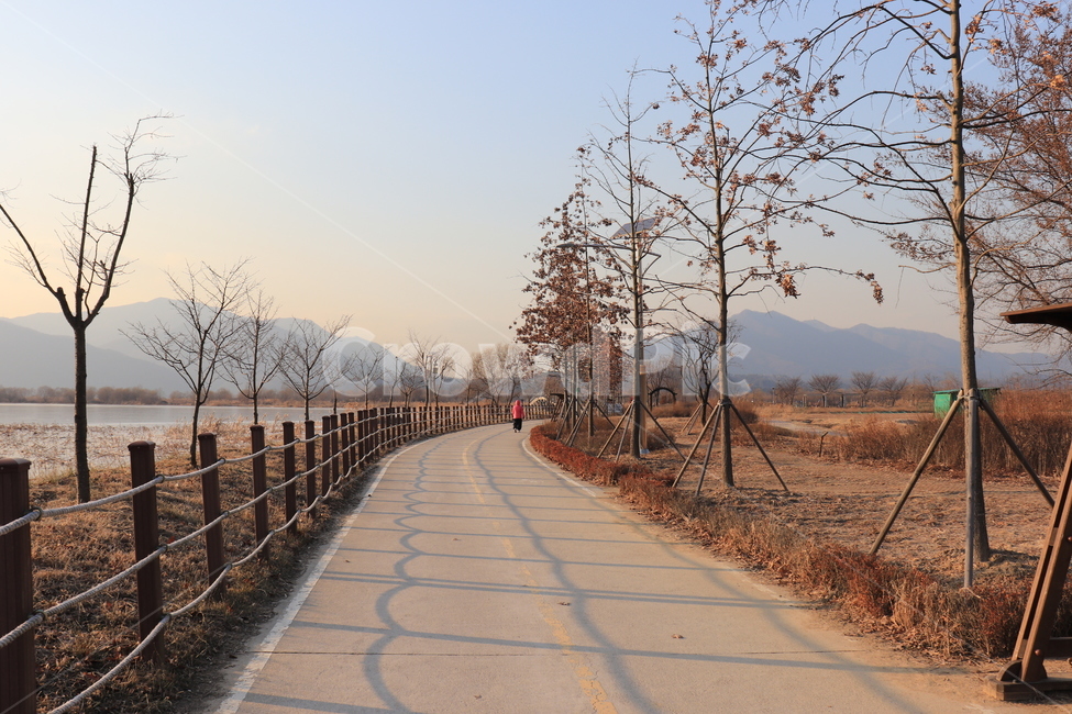 팔당물안개공원,산책로,겨울공원,노을,나뭇가지,공원,자연,풍경,nature,landscape,handrail,난간,banister