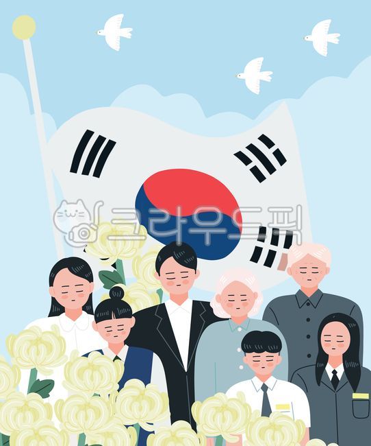 Memorial Day,June 6,National Memorial Day,Patriots,Spirits of the Patriots,National Cemetery,Memorial Service,Silence,Patriotism,Taegeukgi,National Meritorious Persons,Flower Offering,Early Raising,National Defense Duty,War Victims,War Dead