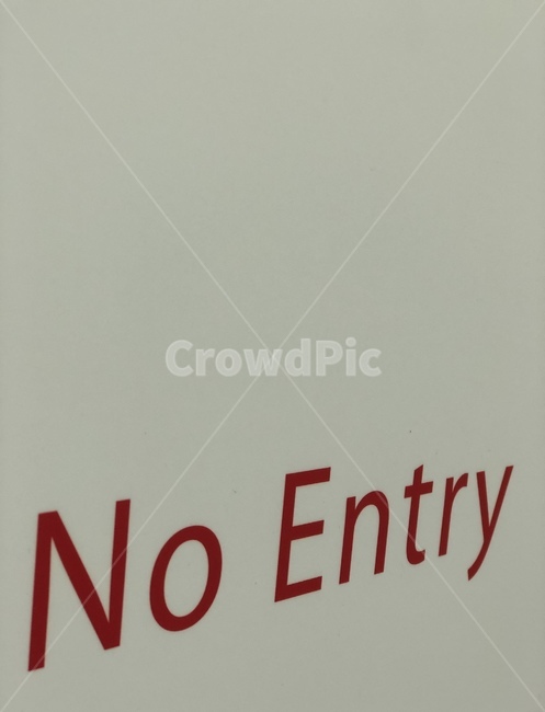 심플,흰색,출입금지,간단,noentry