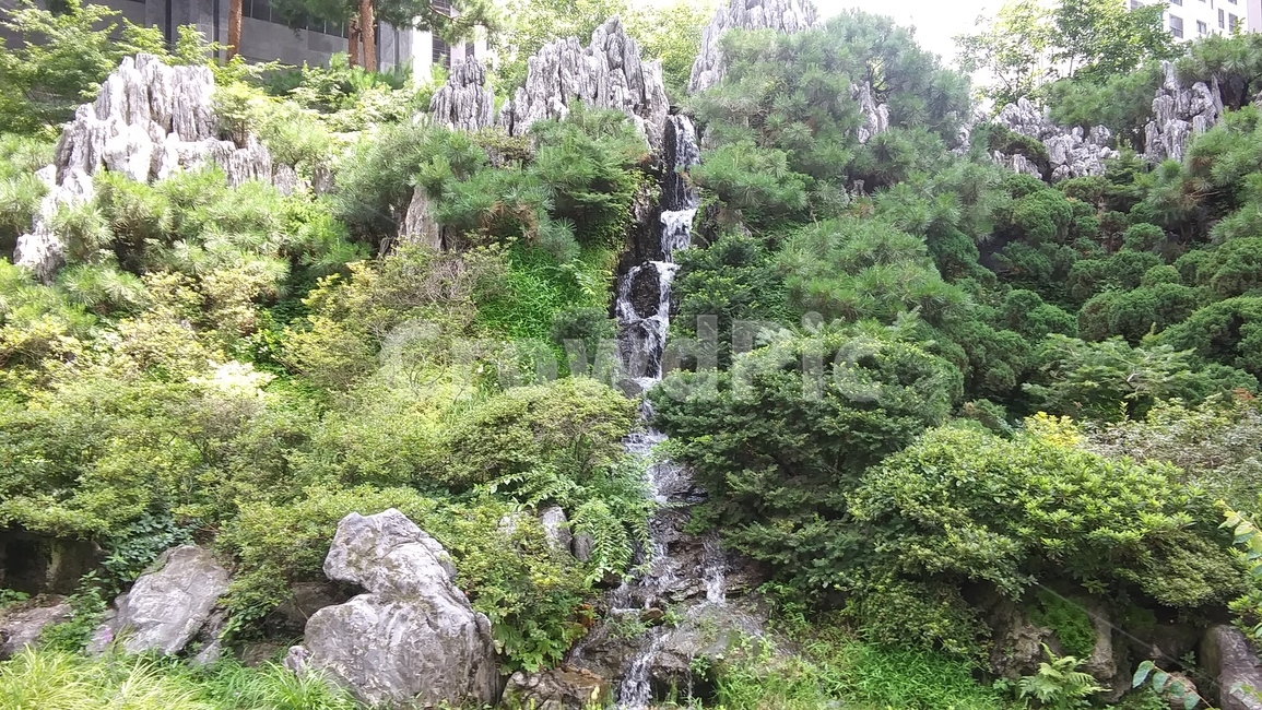 금강산,폭포,인공폭포,정원,금강산폭포,바위,자연,경치,전원,여름,물,맑은물,계곡,산