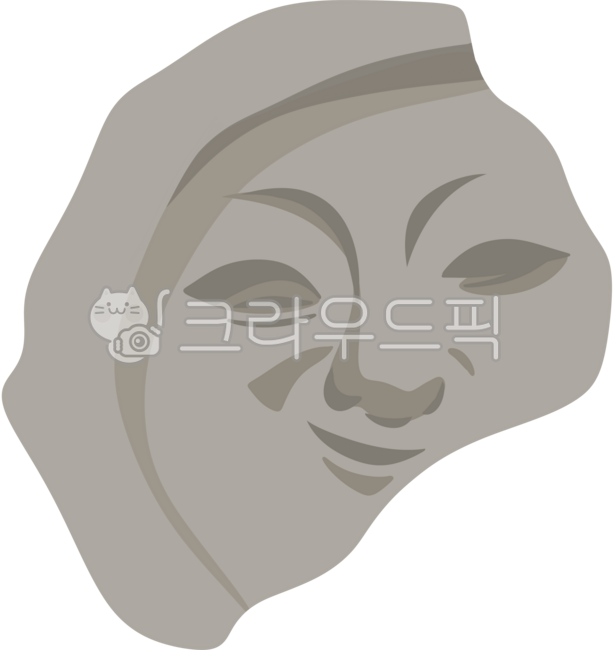 수막새,기와,신라,경주,처마,유물,웃는기와,신라의미소,천년의미소,미소