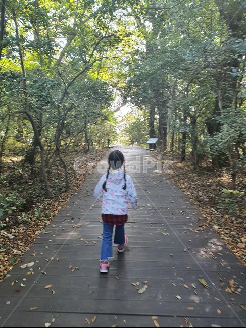 아이,뒷모습,나무,숲,사람,의류,인간,의복,사람,인물,인간,human,person,어린이,어린아이,child,children,kid