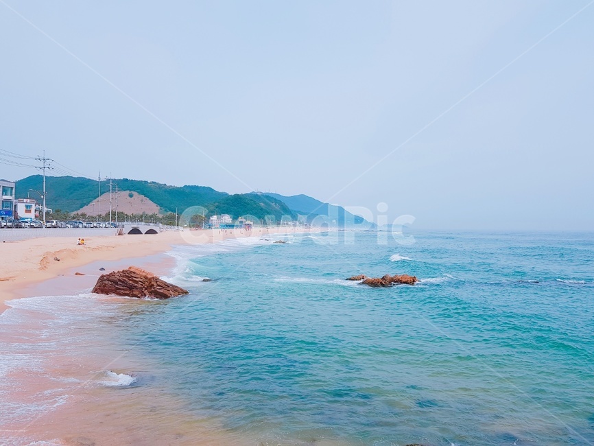 한국,정동진,바다,해변,풍경,자연