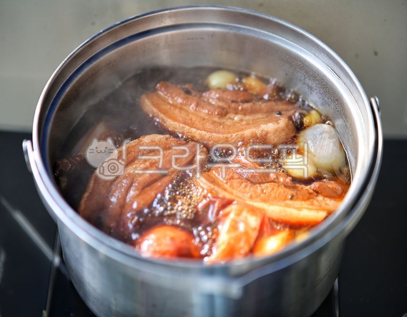 음식,캠핑요리,통삽겹,수육,돼지고기,cooking,porkbelly,pork