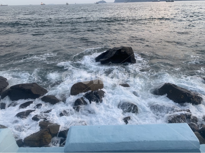 파도,바다,여름,바위,상쾌,시원,배경