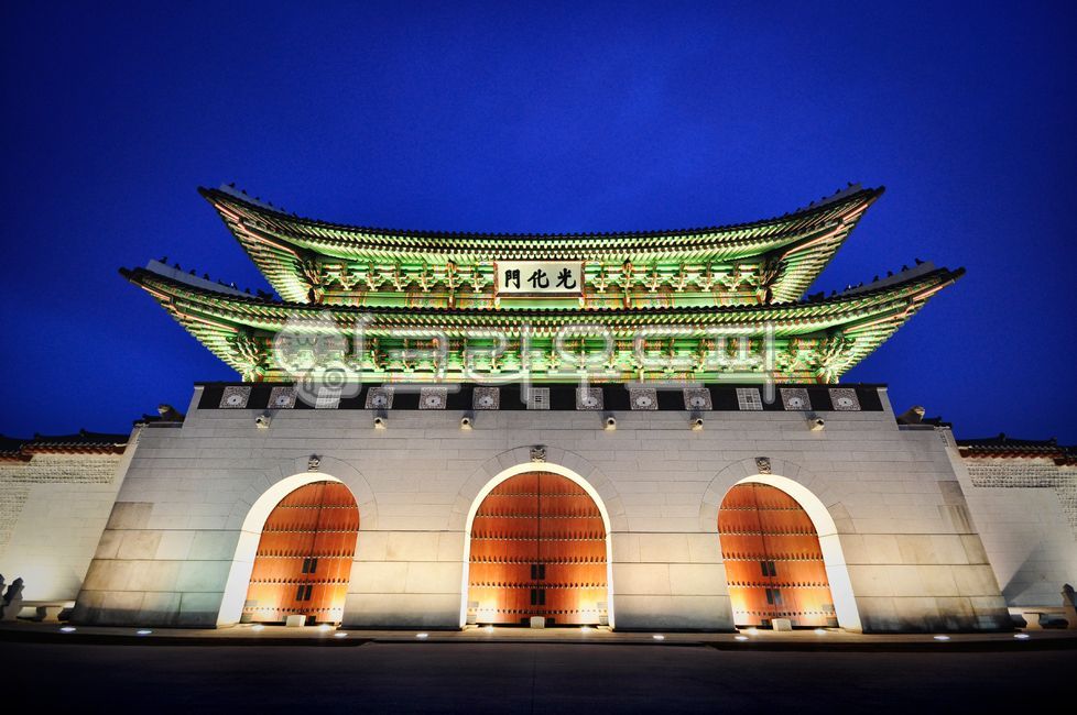 광화문,서울,건축물,야경,문화재,한국전통,고궁,궁,궁궐,성문,기와,문화,유적,밤,관광지,유적지
