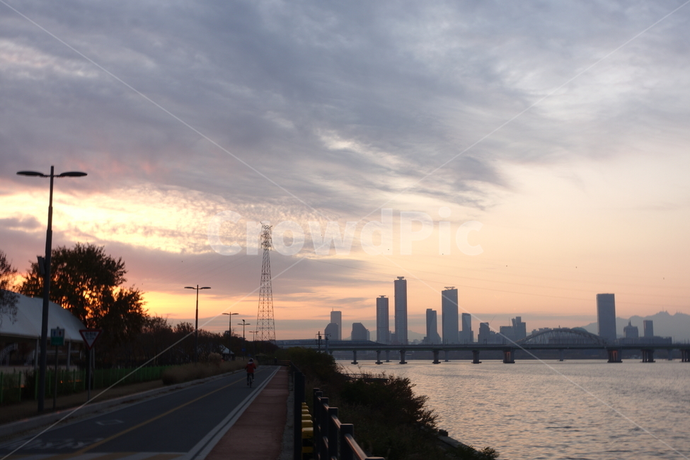 한강일출,한강,일출,nature,자연,outdoors,옥외,한강다리,한국도시풍경,한국도시경관,korea cityscape