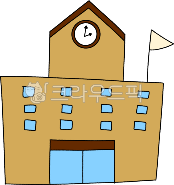 School,admission,opening day,elementary school,middle school,high school,school building,school illustration,school drawing