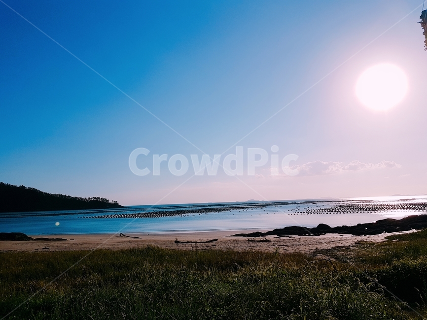 해,바다,모래,see,sun,해질녘,산바다,자연,풍경,nature,landscape,outdoors,옥외