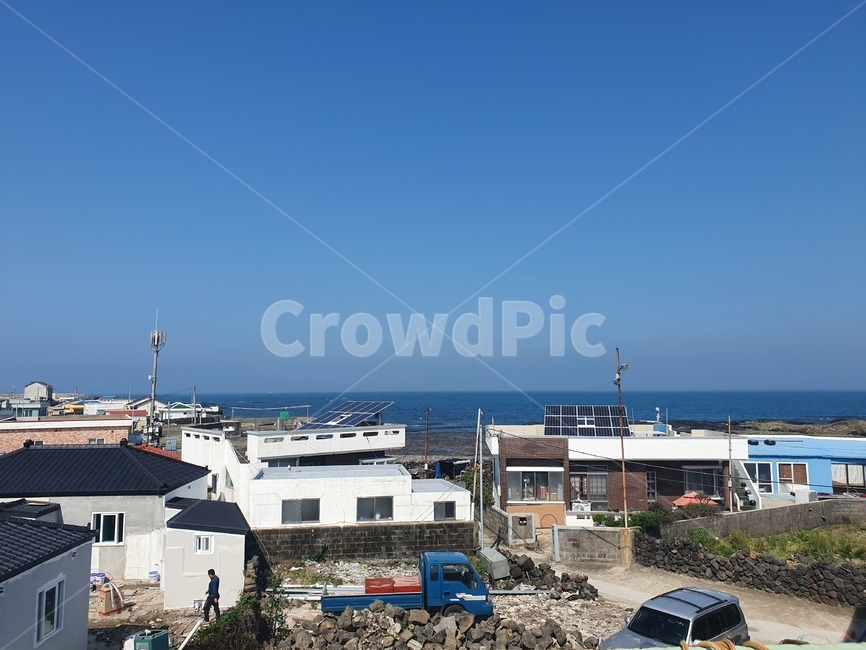 어촌,바다,어촌마을,마을,동네,파랗다,blue,시원하다,탁트이다,fishingvillage,village,제주,제주도