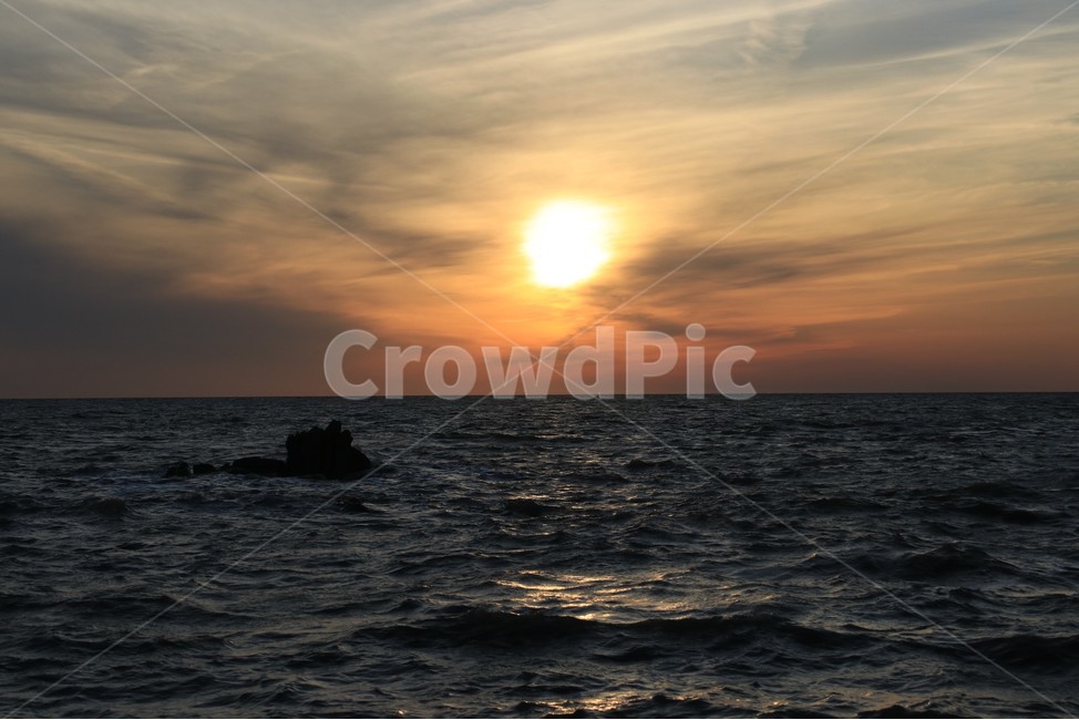 하늘,자연,바다,구름,석양,해,sunset,노을,자연경관,을왕리,파도,햇빛,자연,풍경,nature,landscape