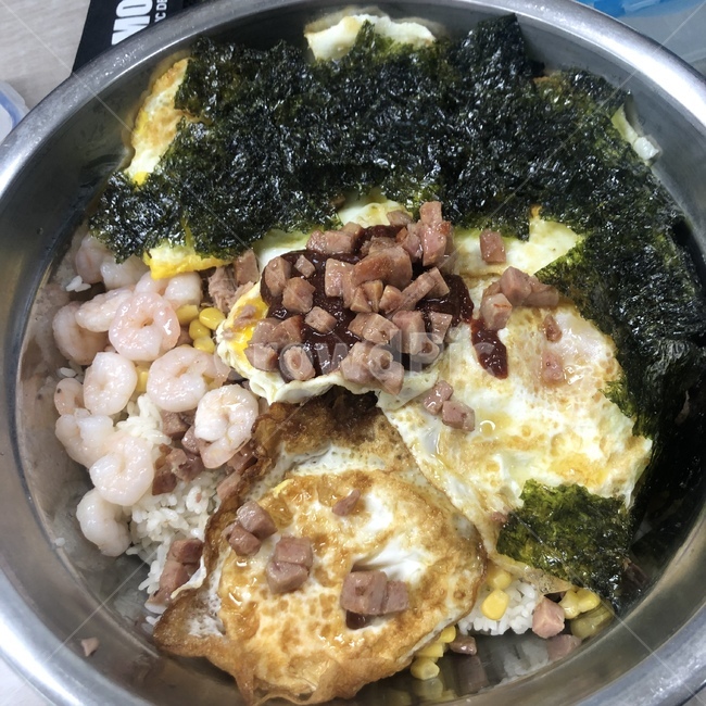 비빔밥,조끼리,개성넘치는,맛있는,다양한